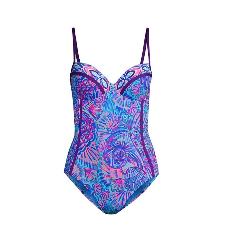 NWT Lily Pulitzer One-piece swimsuit Size 6 Like-new condition